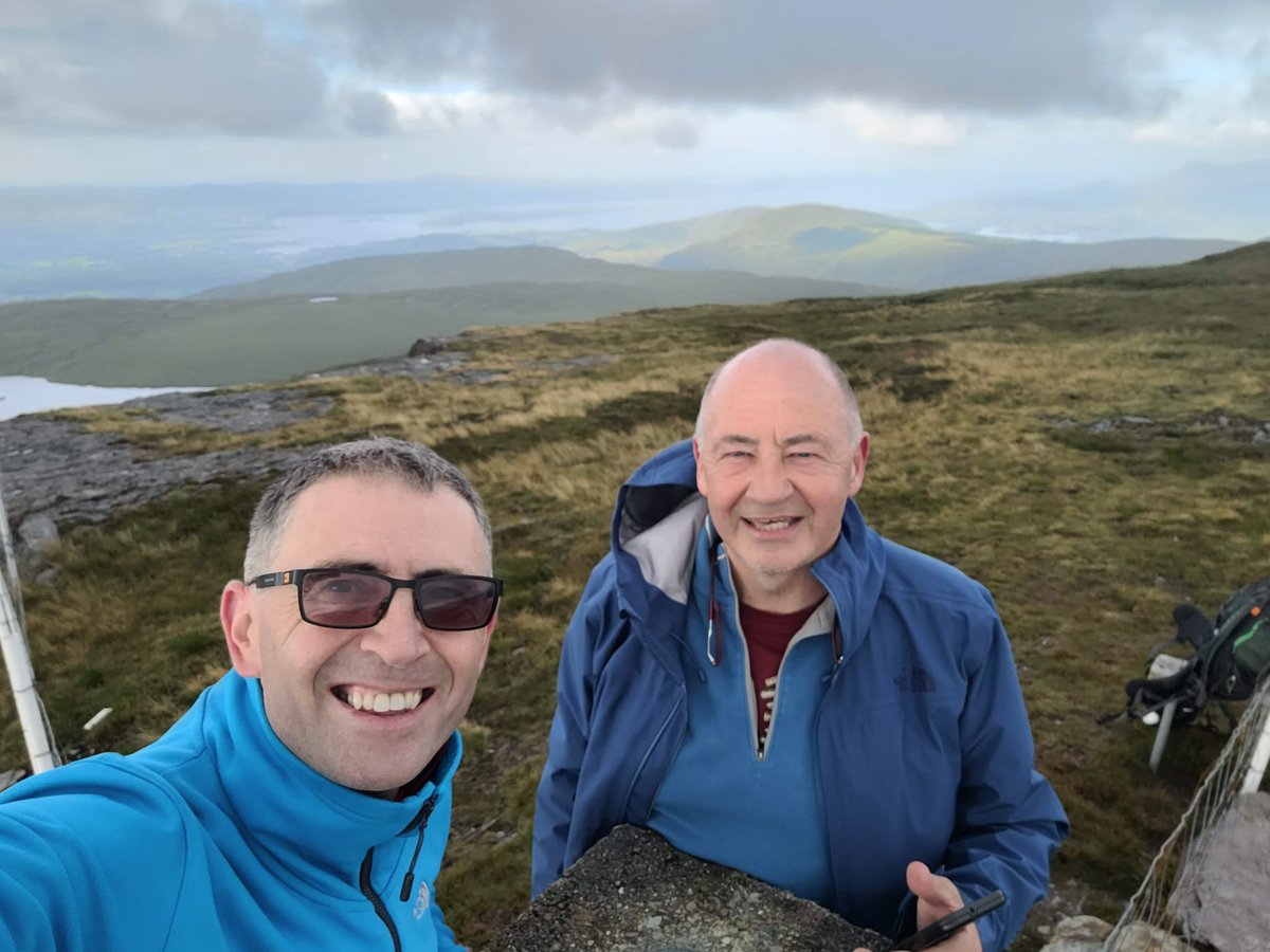 And they're off!!!! Peak one, Knockboy ✅ by approx. 8.40am this morning. Looking forward to the updates #32Peaksin1week