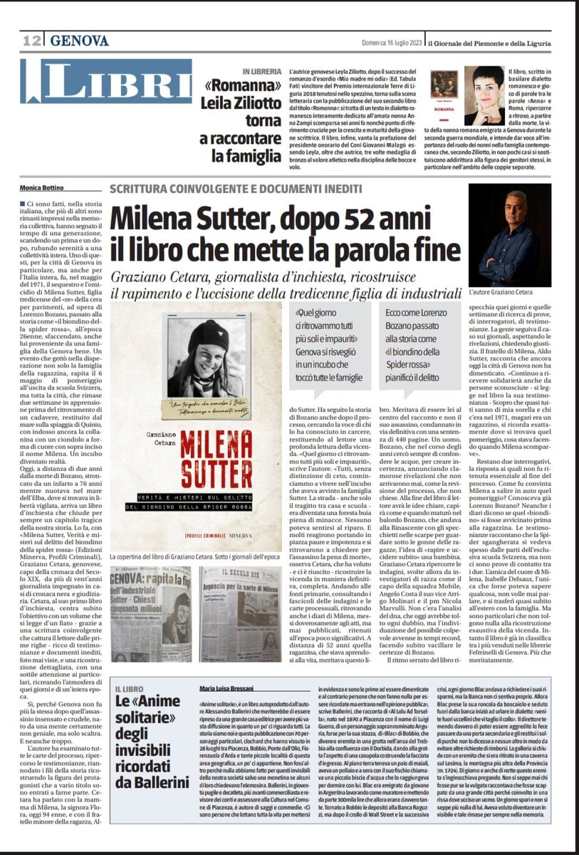 Leyla9265's tweet photo. Stamani su #ilgiornale
#romanna #tabulafati #libro #articoli https://t.co/ZBljPRG54d