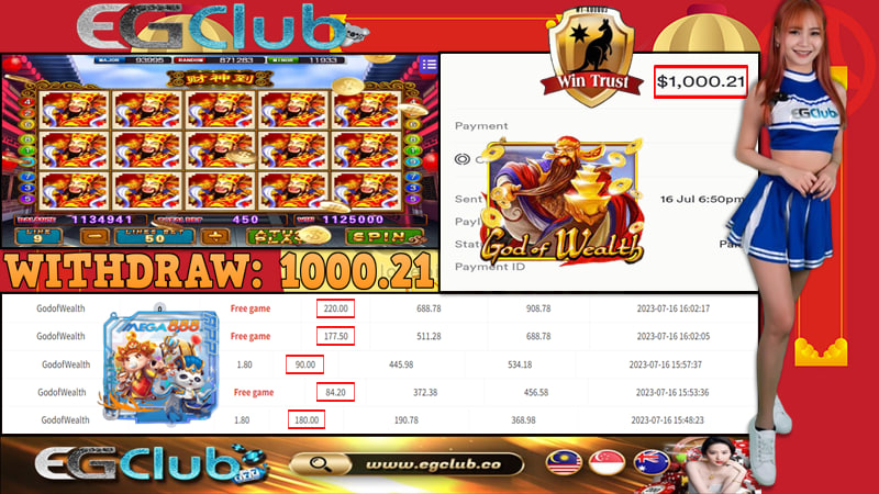 EGClub_Aus's tweet photo. Platform - MEGA888🔥
Game - GOD OF WEALTH🔥

Deposit -  AUD 30.00
Withdraw - AUD 1000.21
Bet Amount - AUD 1.80

Join the club, feel the thrill – EGClub, where tongue twisters come to chill!
|Live Chat Room : https://t.co/dFYikqQFuT https://t.co/dnhMYm4y7P