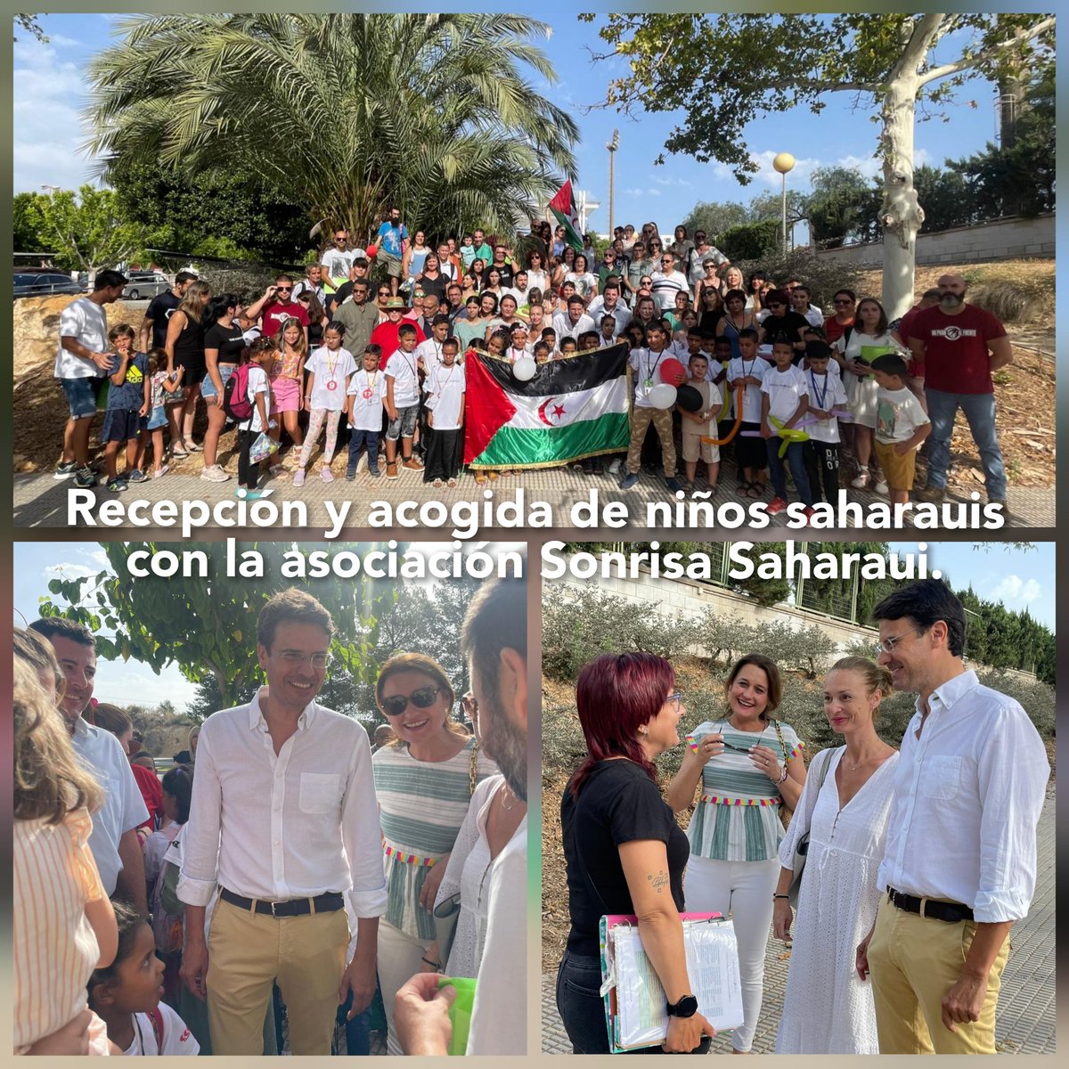 🇪🇭 El alcalde <a href="/jangelalfonso/">José Ángel Alfonso</a> y las concejales @Rocio4cscs (Bienestar Social) y <a href="/Maria_HAviles/">Maria Hernández Avilés</a> han acompañado a la Asociación <a href="/SonrisaSaharaui/">Sonrisa Saharaui-Región de Murcia</a> en la recepción y acogida de niños saharauis.

Gracias a todos los que hacéis posible esta preciosa labor desde hace tantos años.