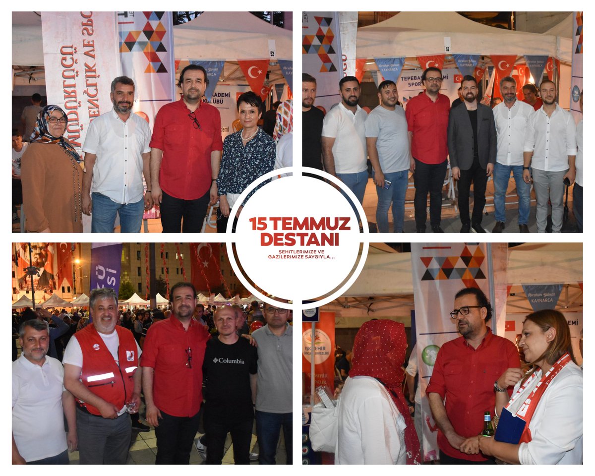 tepebasiakademi's tweet photo. 15 Temmuz hain darbe girişiminin 7. yıl dönümünde aynı ruh ve heyecanla Vilayet Meydanı'nda Tepebaşı Akademi Derneği olarak hemşehrilerimiz ile birlikte 15 Temmuz Demokrasi ve Milli Birlik Günü anma programında yer aldık.
+++ https://t.co/fedhdEIFC0