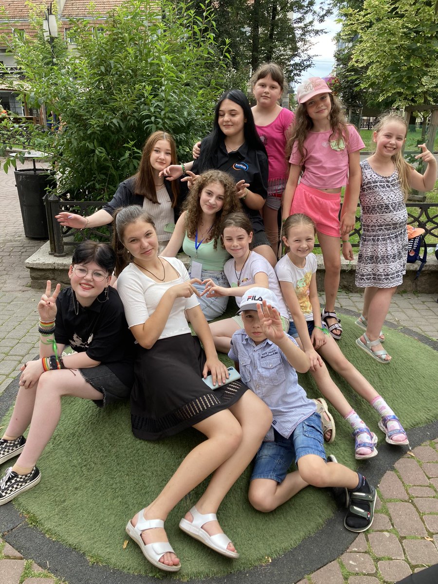 Sant’Egidio Summer school in Ivano-Frankivsk 🇺🇦 is done.
4 days with 35 refugee children who suffer of war and loneliness a lot. 
Finally, friends and joy.

I’m proud of our youngsters who did it!