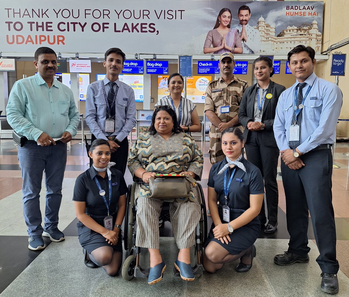 access_anjlee's tweet photo. We were late! Driving non-stop! Called @IndiGo6E Udaipur duty manager Rajan- keep boarding pass ready, inform CISF, quick checkin. Anxiety, Adrenalin, rushing, phewing.. Rajan helpd us to board just in time Thanks so much @pratikarjunsen
@DGCAIndia @MoCA_GoI @socialpwds @MSJE_AIC https://t.co/EGlveLdN4C