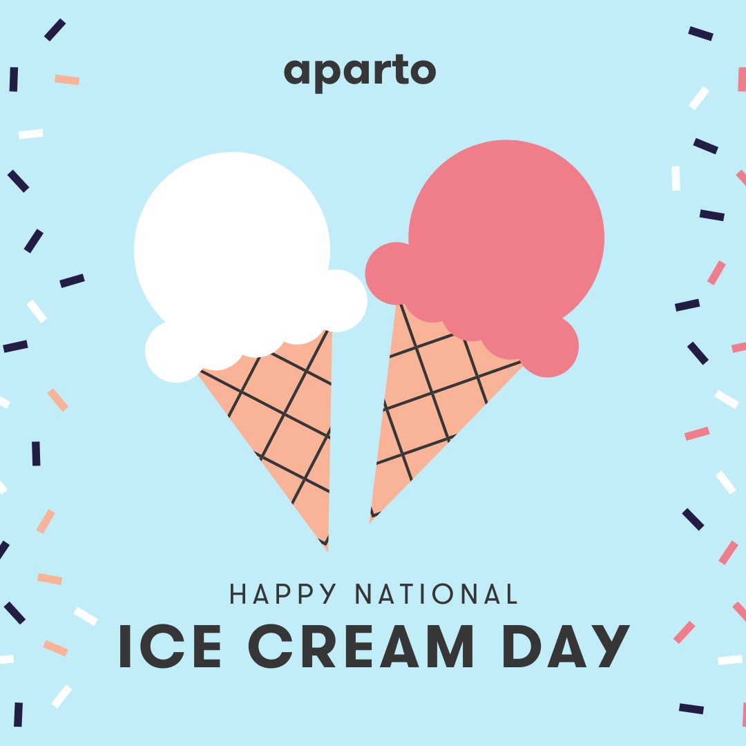 It's National Ice Cream Day!🍦🤩

Stay cool, and go grab some Ice Cream from your local shoppe!

#apartofyourstory #studentliving #apartoficecream