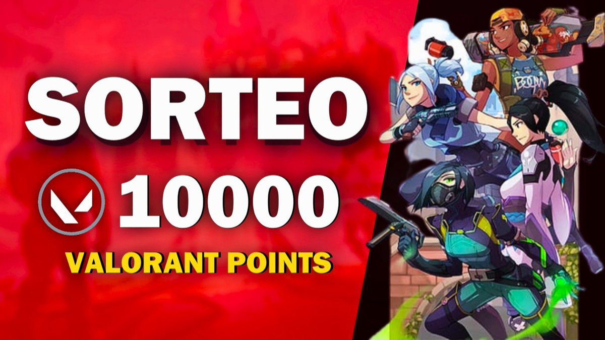 🎁SORTEO 10000 VP (100€)🎁

🕹️Requisitos:

🔹Seguirme Instagram y twitter ; <a href="/AlpaXTw/">AlpaX</a>

🔹MG ❤️ y RT 🔂

🔹Etiquetar a un amigo nalgon 🫡

📅Finaliza 08/08/2023