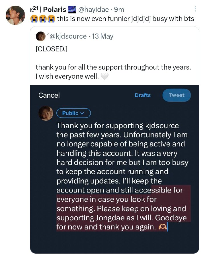 urisehunniee's tweet photo. unfollow @/kjdsource now.. admin is now a full-time armpit accdng to soons https://t.co/h6BXDXALsA