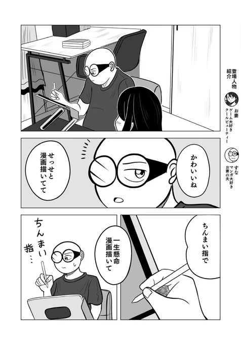 かわいいね 1/2  #ちりつも日常