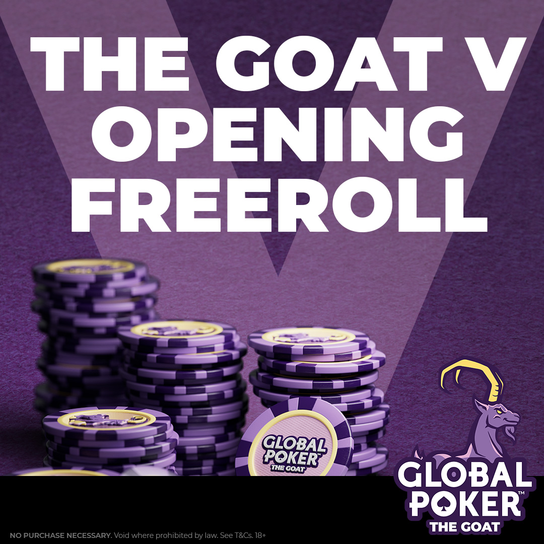Global Poker on Twitter "Let's GOAT this party started! Comment your