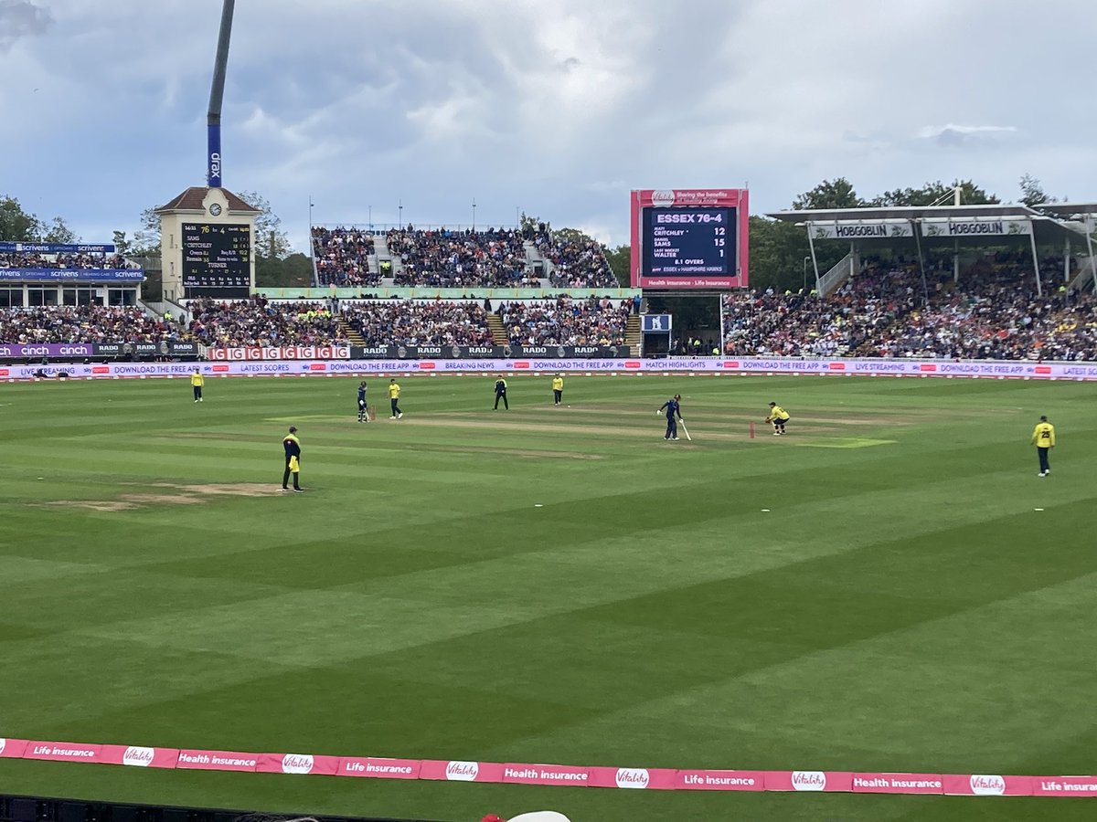 We’ll it did rain, Surrey lost their way to Somerset who pulled off a spectacular catch to win cup. My dad would turn in his grave; cricket in pyjamas, white ball and a mass singalong in the Hollies. But heh ho a fabulous day for the modern game.