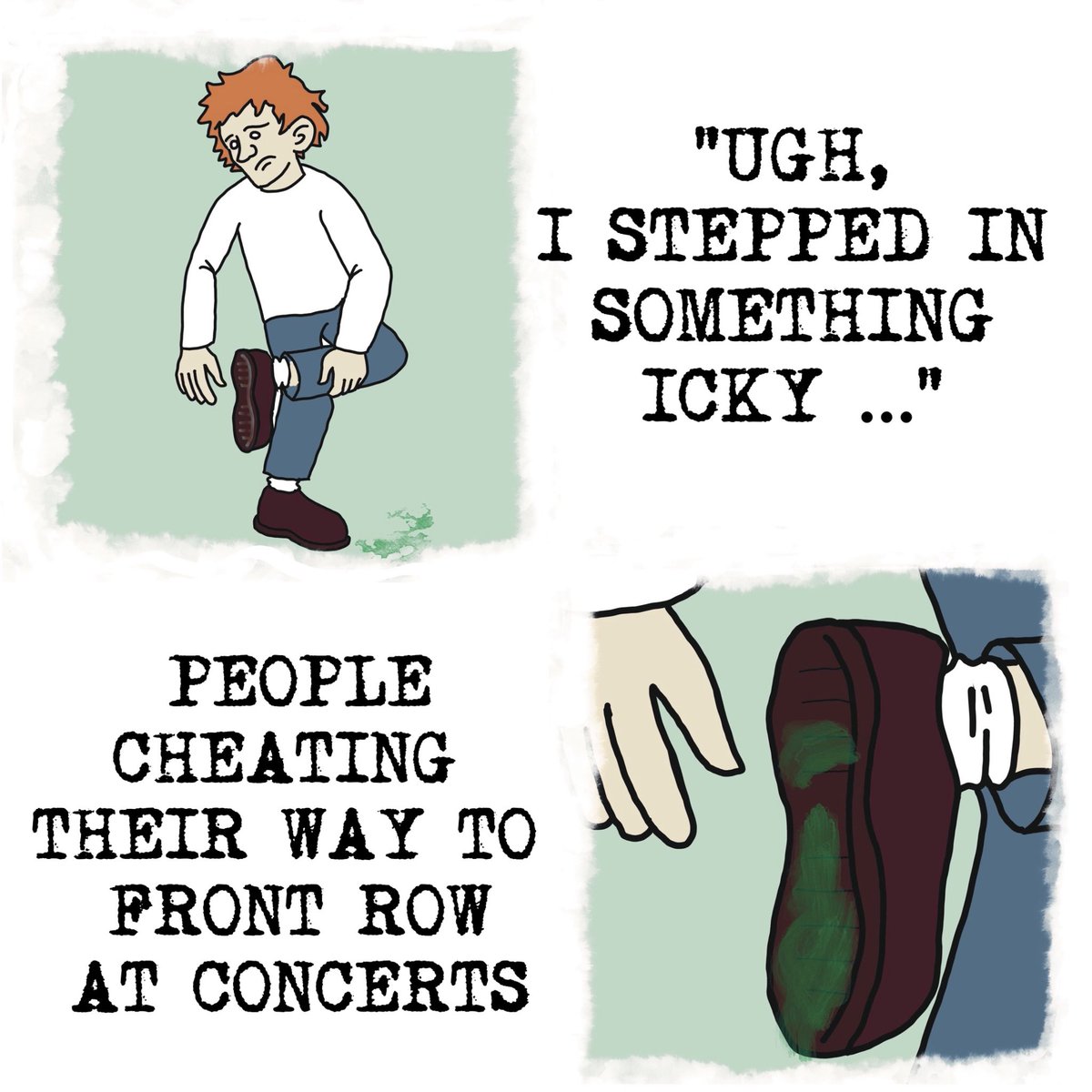 This one’s for the lady who very unkindly skipped to the front of the queue at the Ed Sheeran Dublin gig earlier this year, while people were properly queueing since the break of dawn 👀🤢

#EdSheeran #edsheeran #edhq #dublin #3arena #sheerio #sheeran