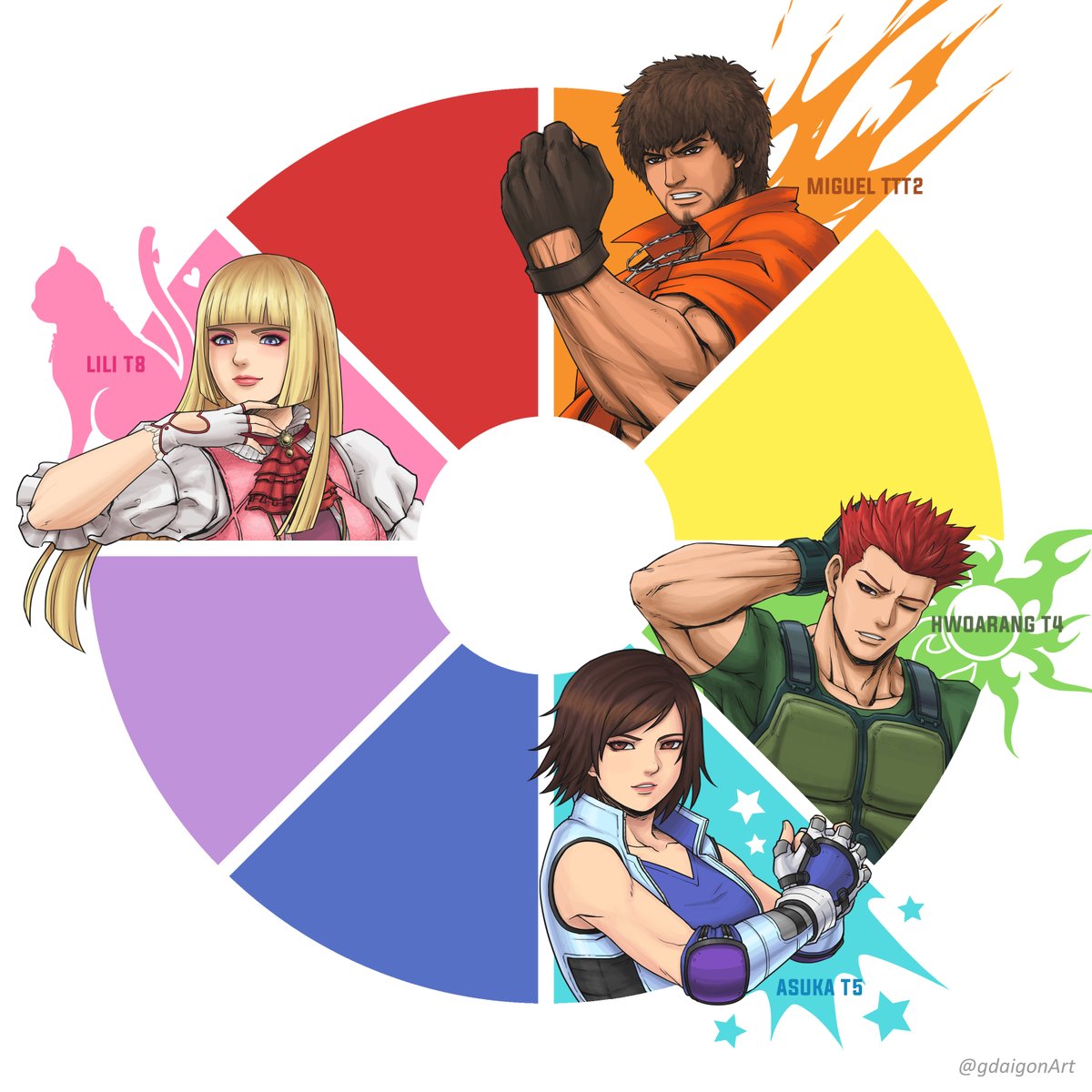 #tekken color wheel [4/8]💥