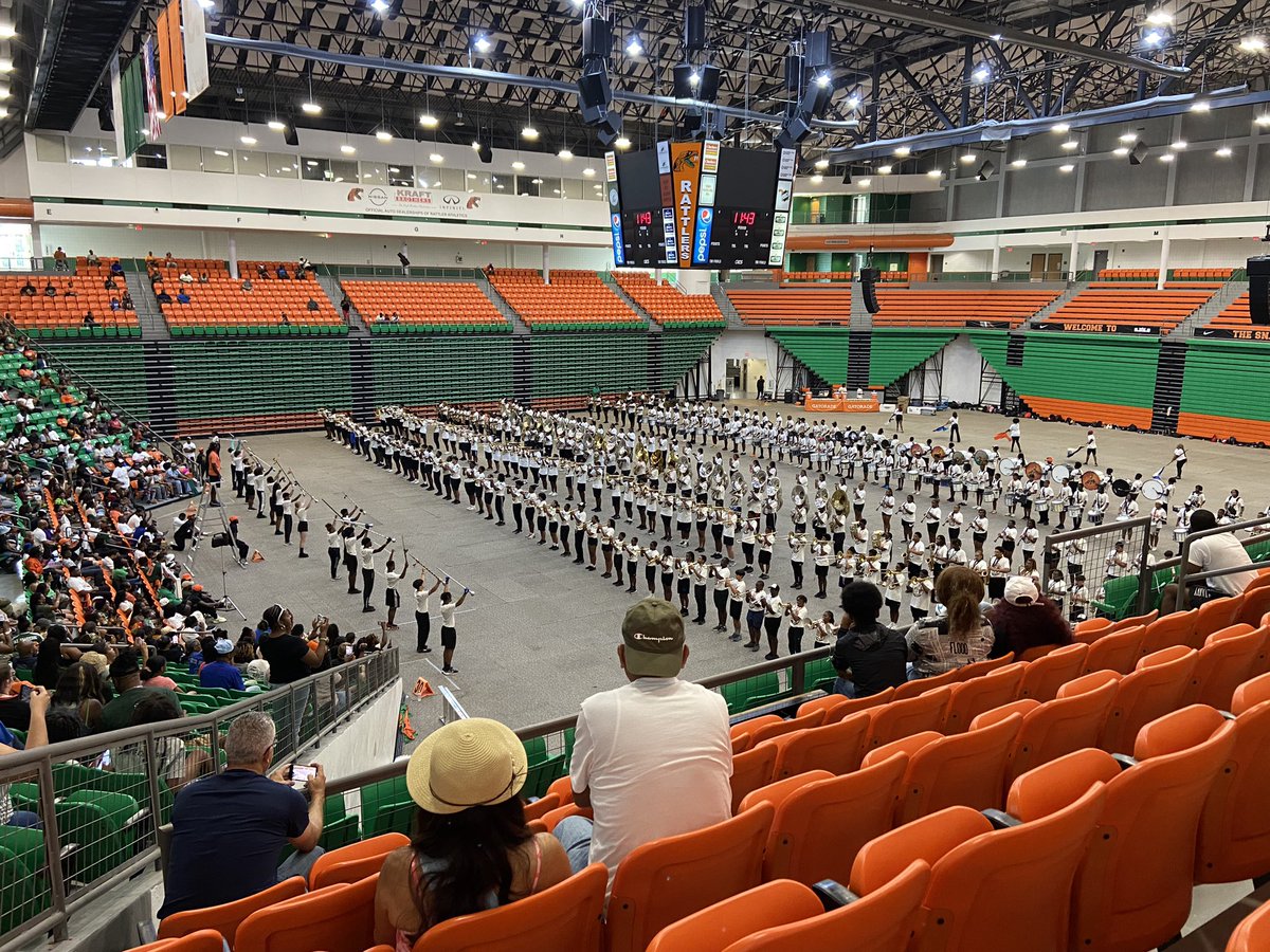 OcoeeDrums's tweet photo. And that’s a wrap on FAMU band camp. Thank you @THEMARCHING100 for everything! We had an awesome time! #ocoeehighschool #ohsknights #echopercussion #marching100 #famu https://t.co/03FcElrvqE