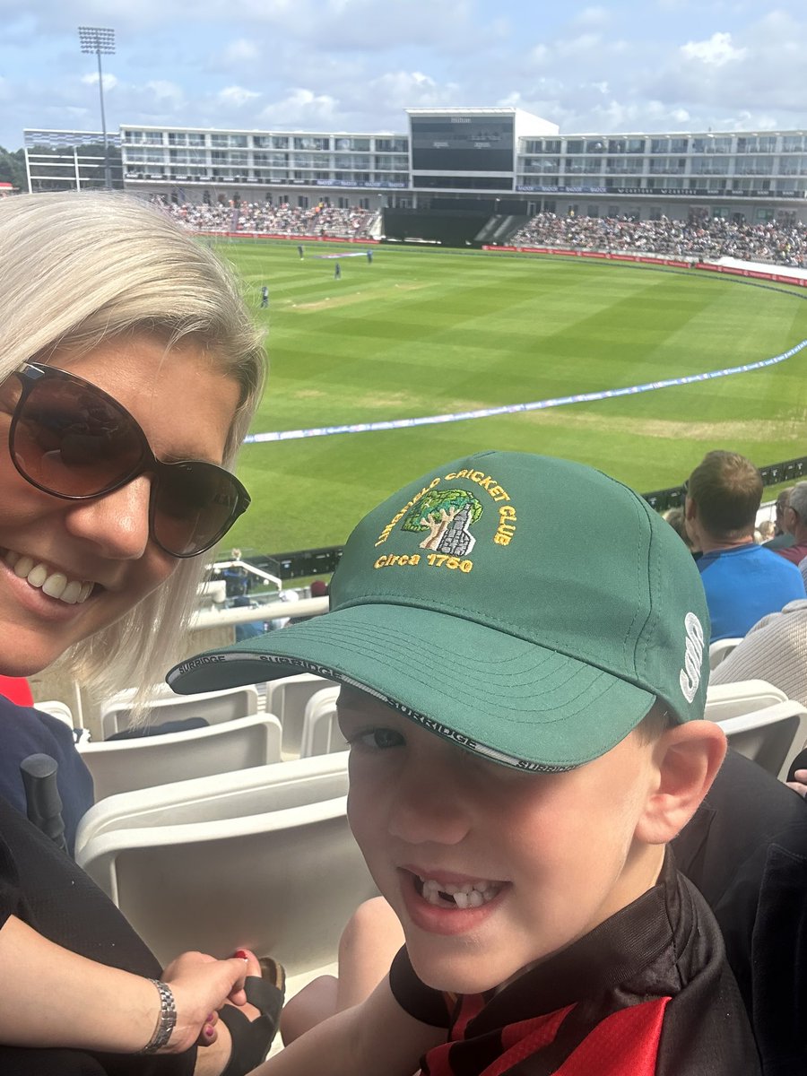 Fantastic day at the cricket so far!! Edwards first game! The answer to the competition is Heather Knight 🙌🏼🏏
Block V Upper, Row W, Seat 27
#ENGvAUS