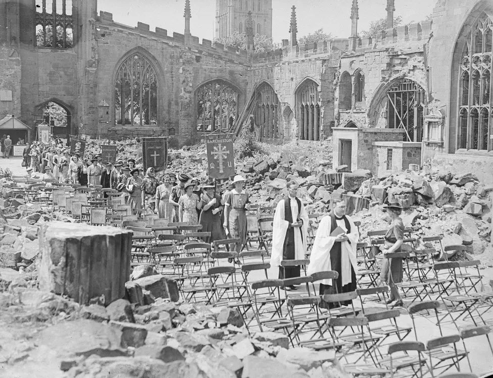Laura Phillips 💙 (@lauraph222) on Twitter photo #Coventry in pictures: Some of the latest collection shows parts of the city's #cathedral+priory site, St Mary's, dating back to the time of #Leofric, the Earl of #Mercia and #LadyGodiva.
<a href="/flupton/">Phil Upton</a>
More than 100 members of the Mothers Union attend a 1947 cathedral service #Coventry in pictures: Some of the latest collection shows parts of the city's #cathedral+priory site, St Mary's, dating back to the time of #Leofric, the Earl of #Mercia and #LadyGodiva.
<a href="/flupton/">Phil Upton</a>
More than 100 members of the Mothers Union attend a 1947 cathedral service
