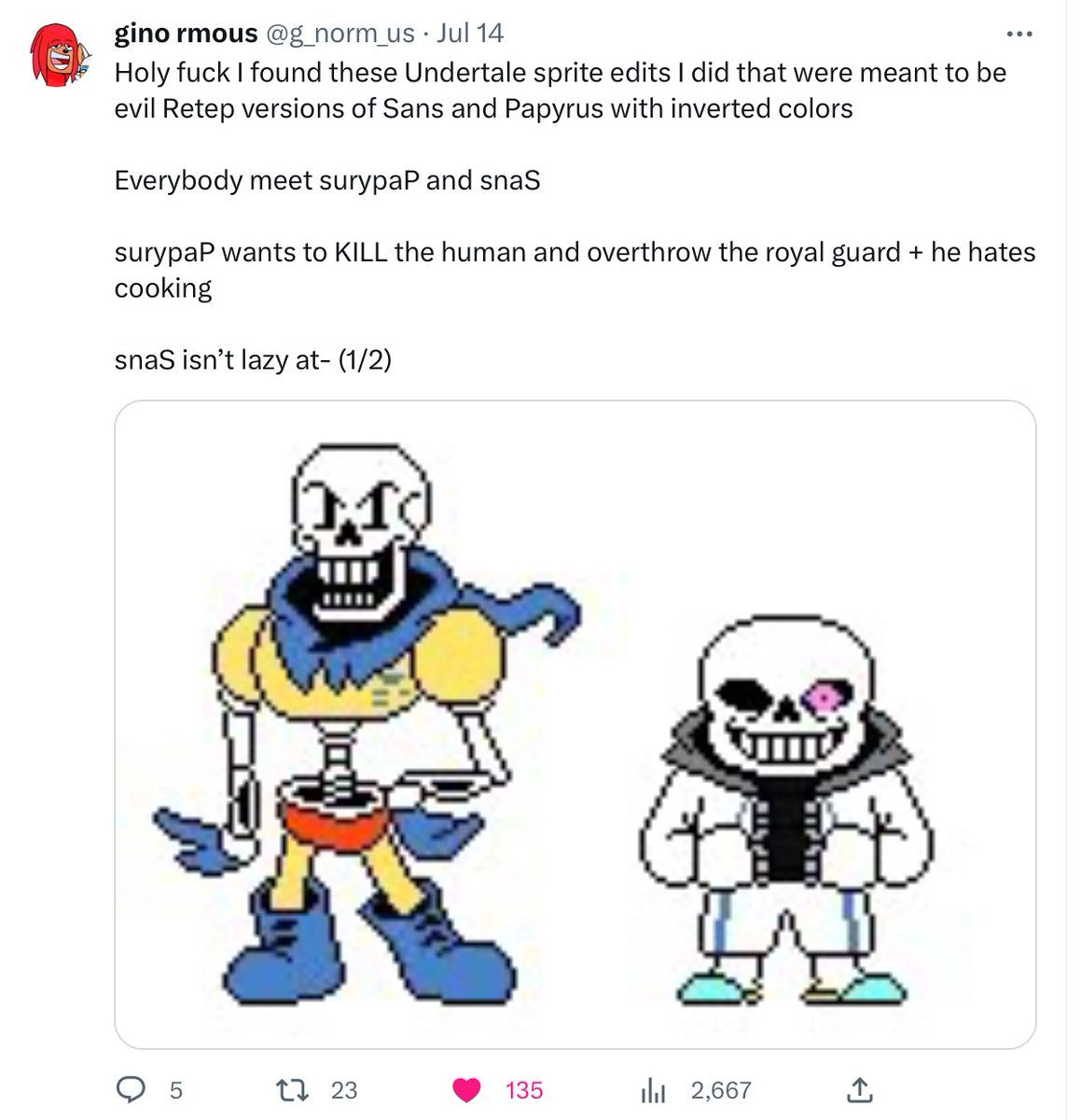 GodsSandwich's tweet photo. HEY. I DREW THEM AND NOW I LOVE THEM SO IM TAKING EM. (I’m this au’s step dad now.) 

@g_norm_us 
  #art #undertaleAU #undertale https://t.co/l9niS5YXSA