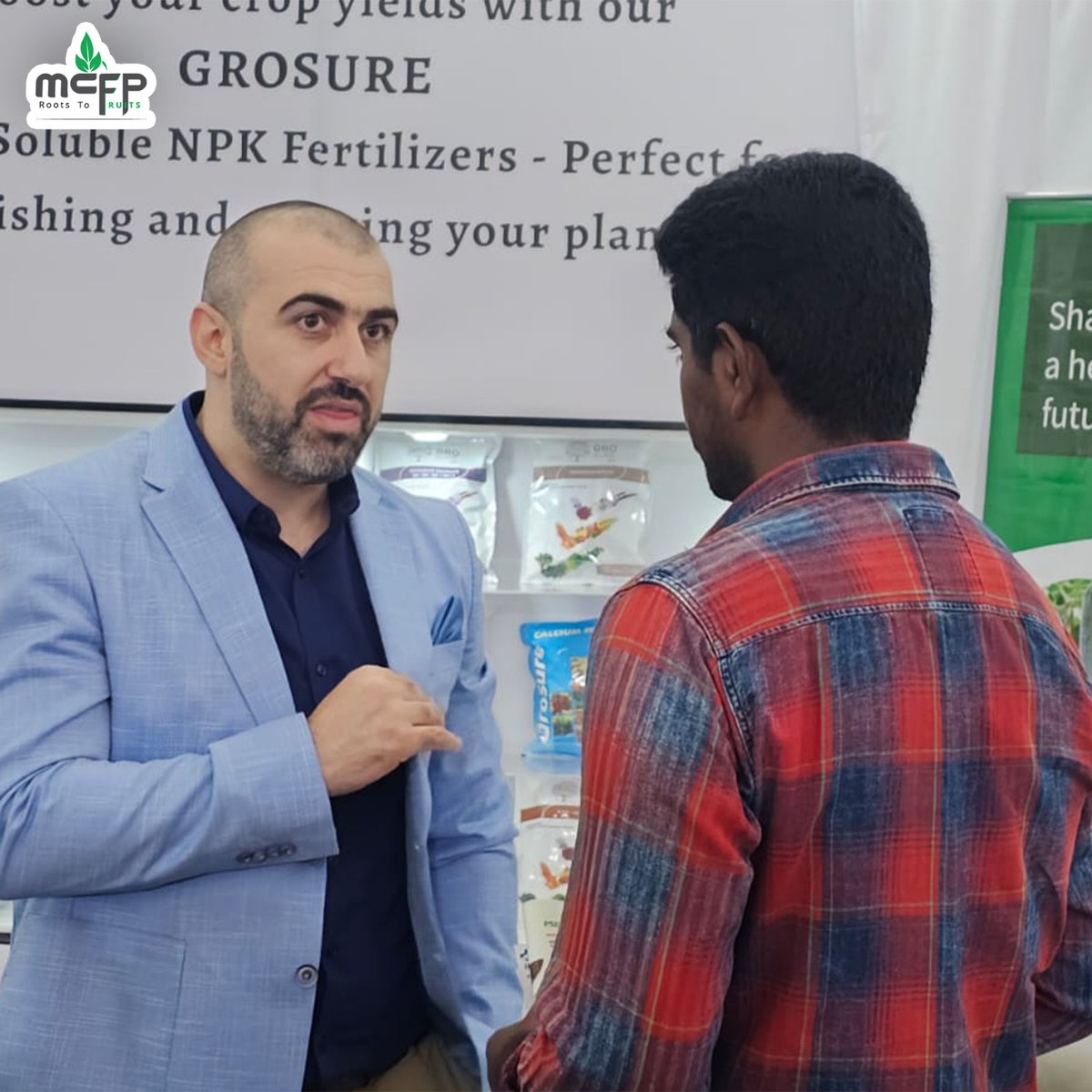mcfp_jo's tweet photo. Join us on the 2nd day of #MCFP team in #AgriIntex
We are excited to be a part of the Agri Intex event, and today, we have a special agenda planned. We will be meeting with the farmers of our valued customer Sumukha Company, to engage in meaningful conversations about fertilizers https://t.co/TtIZgw4fG0