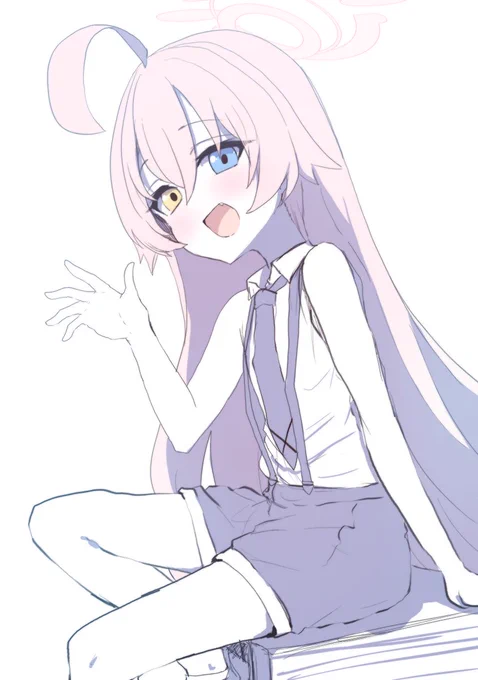 これは唐突にホシノさんを描きたくなったので描いたもの。