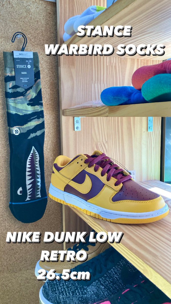 65kicks's tweet photo. ✅ 商品情報 ✅
STANCE 🧦 ✖︎ SNEAKER 👟
🆙 🆙 🆙
#kicksclan
#戸田公園
#戸田公園駅
#stance
#stancesocks
#socks
#nike
#nikedunk
#dunk
#nikeairjordan
#jordan1
#jordan3
#jordan
#nikeairmax
#uptempo
#flight95
#nba
#スタンス
#ソックス
#ナイキ
#ダンク
#ジョーダン
#新着
#新作
#入荷 https://t.co/TfRsxS0S7W