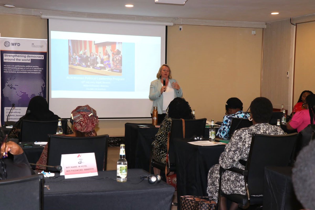 WFD_Democracy's tweet photo. 📢The 2023 Women Leadership Programme (WLP) has officially kicked off today in Kigali, Rwanda!

The WLP -- organised by WFD's Multi-Party Office, @FNFreiheit, @D66, and @LibDems -- helps strengthen the leadership skills of women MPs within the @AfricanLiberals network (ALN). https://t.co/DOBy73irlr