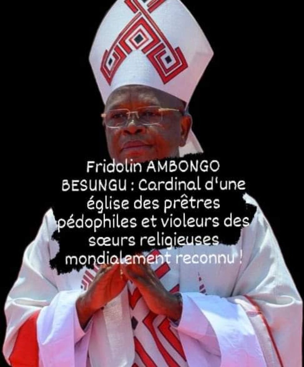 TT_RNA's tweet photo. #Assassinat d #Chérubin #OKENGE, la #CENCO doit d'abord faire tte la lumière sur ses #prêtres #PÉDOPHILES e LES #VIOLS à RÉPÉTITION D SŒURS RELIGIEUSES PAR SES #SANGO avant d'appeler les autorités à faire tte la lumière sur le ”meurtre ignominieux et crapuleux“ d Chérubin ‼️ 😬 https://t.co/2Cgqa2l10f