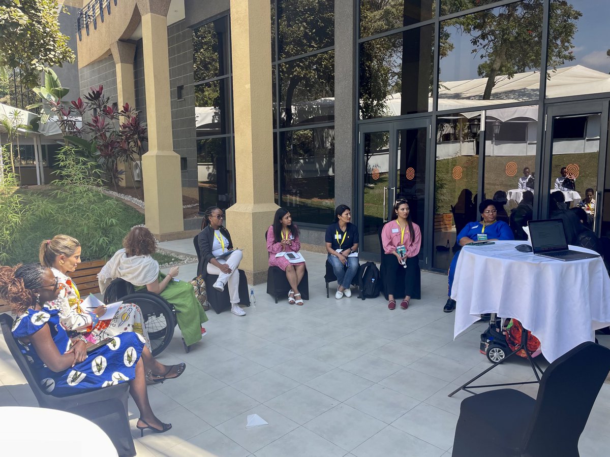 The #WD23CareCon Roundtable session read-outs will inform a Global Roadmap on the #careeconomy.

The Eldercare + Disability Care Agenda group took their chat outside and discussed the complex nature of these groups as both caregivers AND care receivers. 

#WD2023