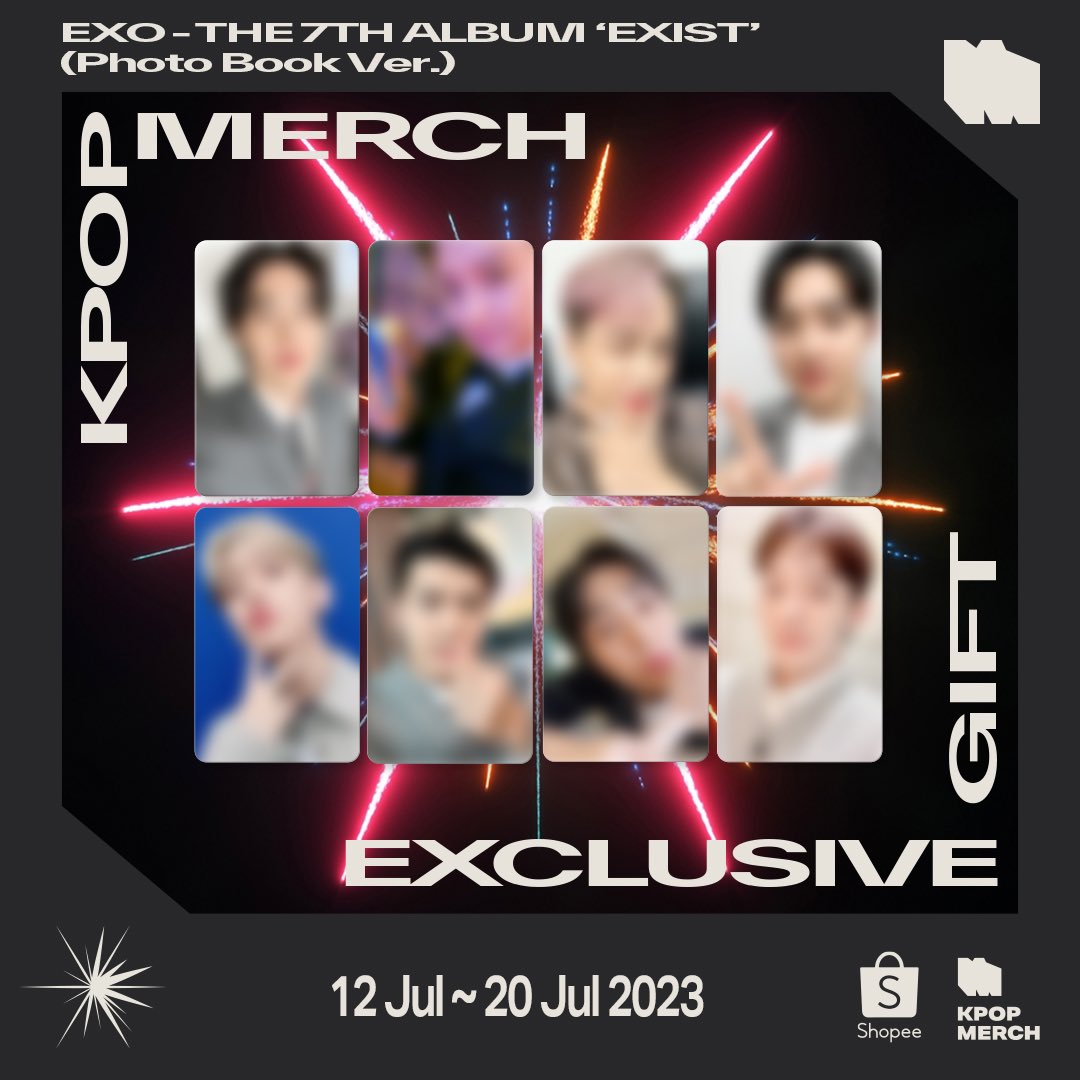 KpopmerchShopee's tweet photo. [KPOPMERCH x EXO Video Call EVENT]

🎆EXCLUSIVE PHOTOCARD Preview

[📍JOIN HERE]
(SHOP LINK)
>> https://t.co/4TQ9y7CqF7
(Google Form)
>> https://t.co/w11sWV41nq
(Full T&C)
>> https://t.co/k90mW1ilne

[🗓EVENT PERIOD]
12th Jul 2023 (TUE) 6:00 PM - 20th Jul 2023 (THU) 11:59 PM (KST)

#EXO #엑소 #KPOPMERCH #케이팝머치