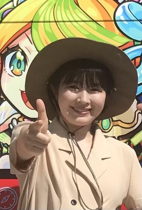 mooncitron810's tweet photo. モンストの中の人
りえっくすさん
初めて生で見て、
少しお話させていただきました🐹
動画で見る以上に素敵な方でした！
 #りえっくす
 #モンストキャラバン https://t.co/Cuh33qc9bs