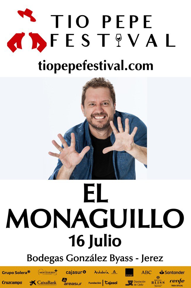 HOY MI ÚLTIMA ACTUACIÓN DE LA TEMPORADA EN JEREZ DE LA FRONTERA. UNA NOCHE MUY ESPECIAL EN EL GRAN <a href="/tiopepefestival/">TÍO PEPE FESTIVAL</a> 🙌🏼