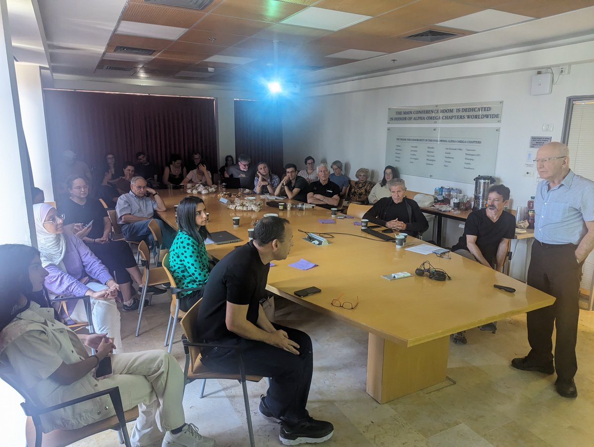 HujiPain's tweet photo. We had some amazing multidisciplinary cutting edge talks about how pain is modulated, from channels to emotions.
Make sure to follow us for continued updates about our monthly seminar meetings, special events, and great science published by our center's affiliated labs https://t.co/mW2ZL3sxBq