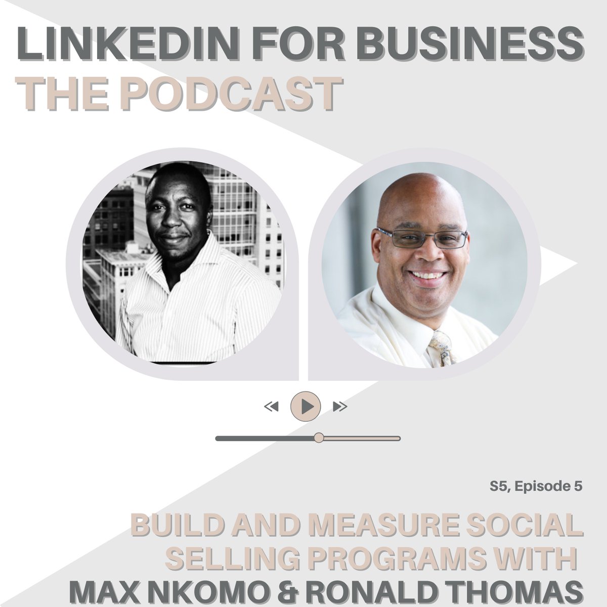 How to build and measure a successful #SocialSelling program with Max Nkomo and Ronald Thomas from <a href="/sageuk/">Sage UK</a>. Tune in for the newest episode of #LinkedIn for Business the podcast open.spotify.com/episode/4Azfl3…