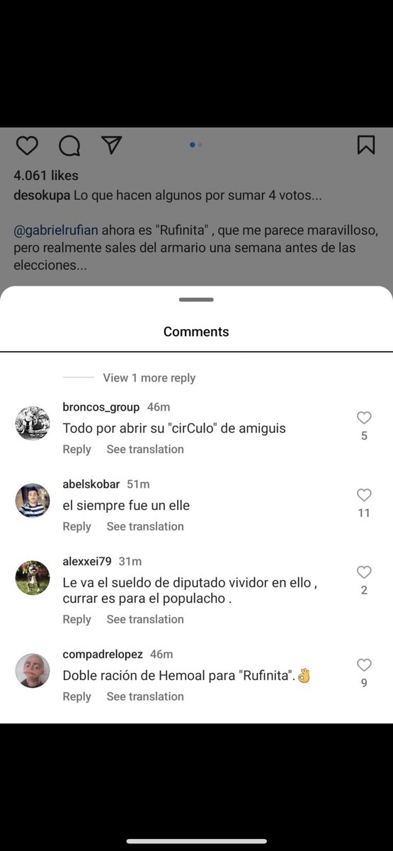 Gabriel Rufián tweet media