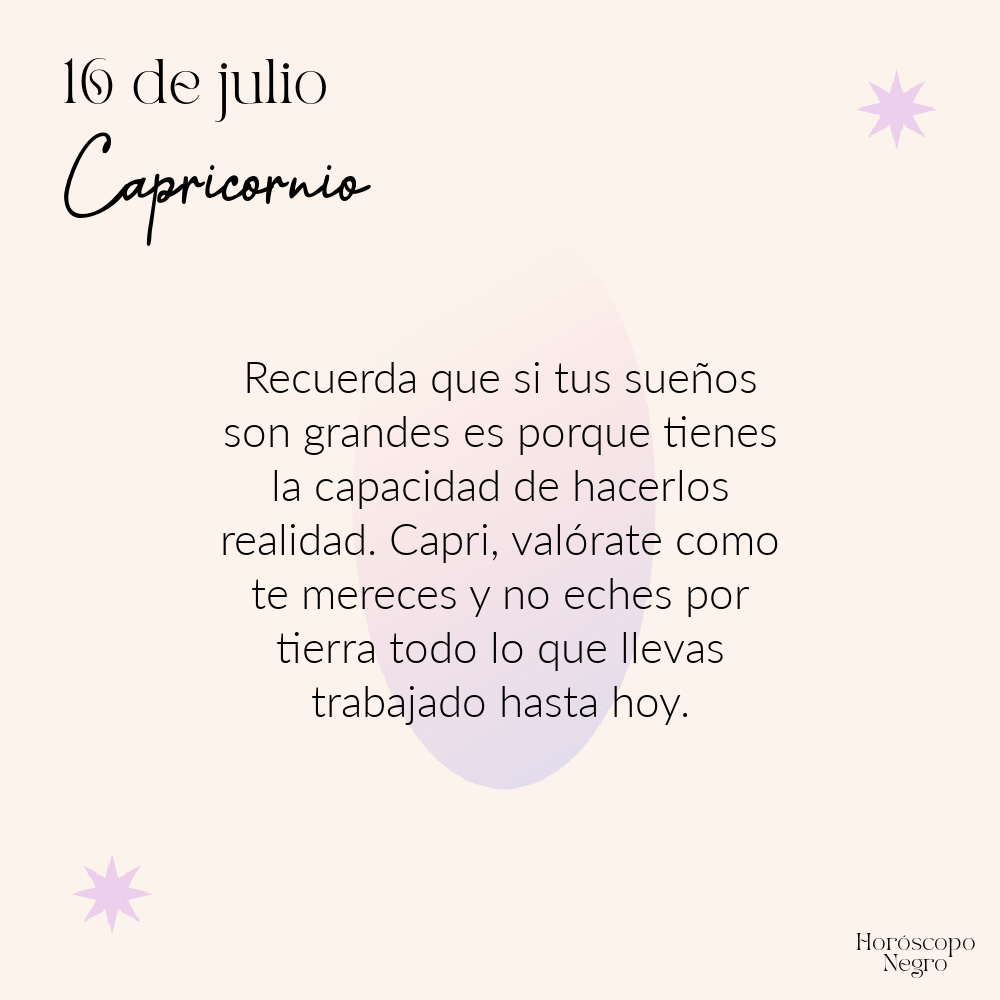 ✨♑✨ #capricornio #horoscoponegro