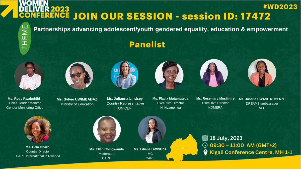 LUwineza's tweet photo. I am excited to join @CAREglobal and partners at #WD2023! Connect with us to discuss how to fight global poverty and injustice by centering the voices, leadership, and priorities of women and girls.  

See our full schedule: https://t.co/q4YbOuDuY6 https://t.co/XHm8JhPqhP
