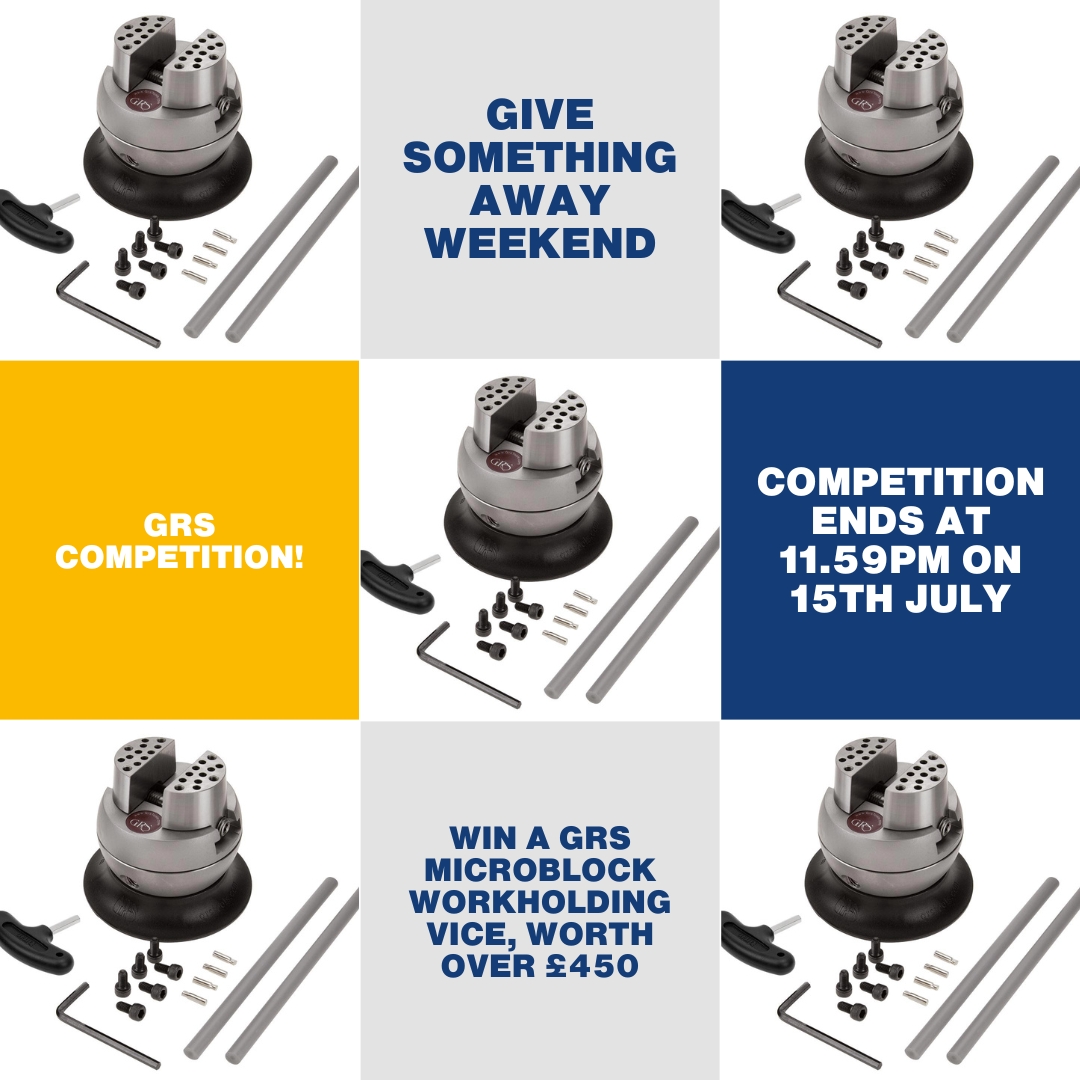 Cooksongold's tweet photo. ✨ Last Day of Give Something Away Weekend ✨

Today, you could win a GRS Microblock Workholding Vice, worth over £450!

Enter now ➡️ https://t.co/WuF0Q0EKO6

This competition ends tonight at 11.59pm (16.7)

Thanks to all that have entered our competitions this weekend https://t.co/unrfTfS1UV