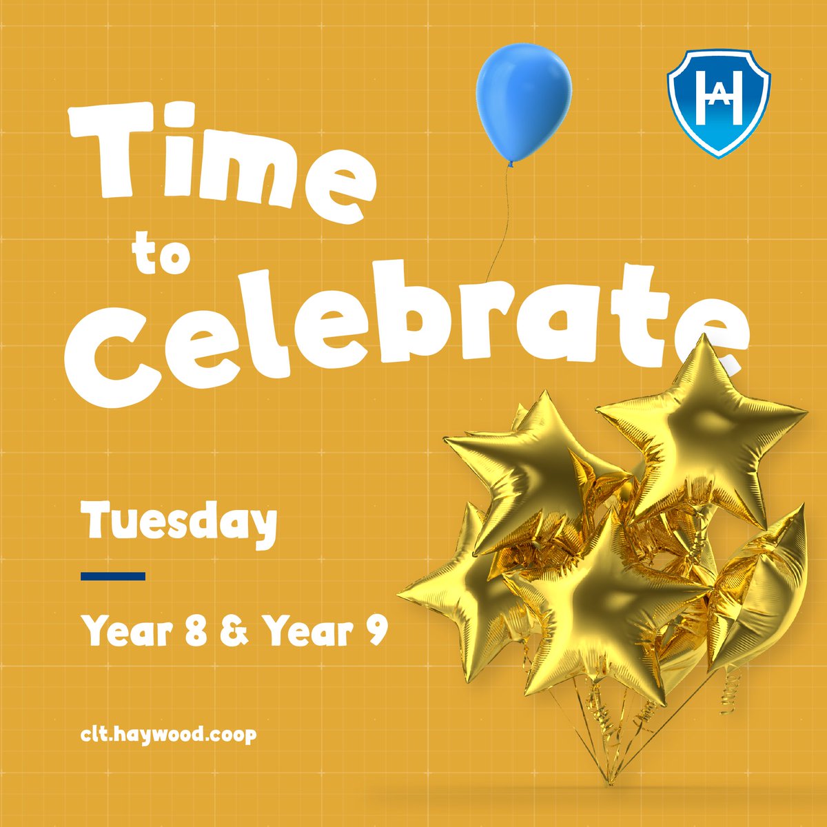 It's time to celebrate! 🥳

As a wind down to the Summer, we're holding assemblies across Monday and Tuesday for our students to say well done for the hard work shown over the past year 🙌