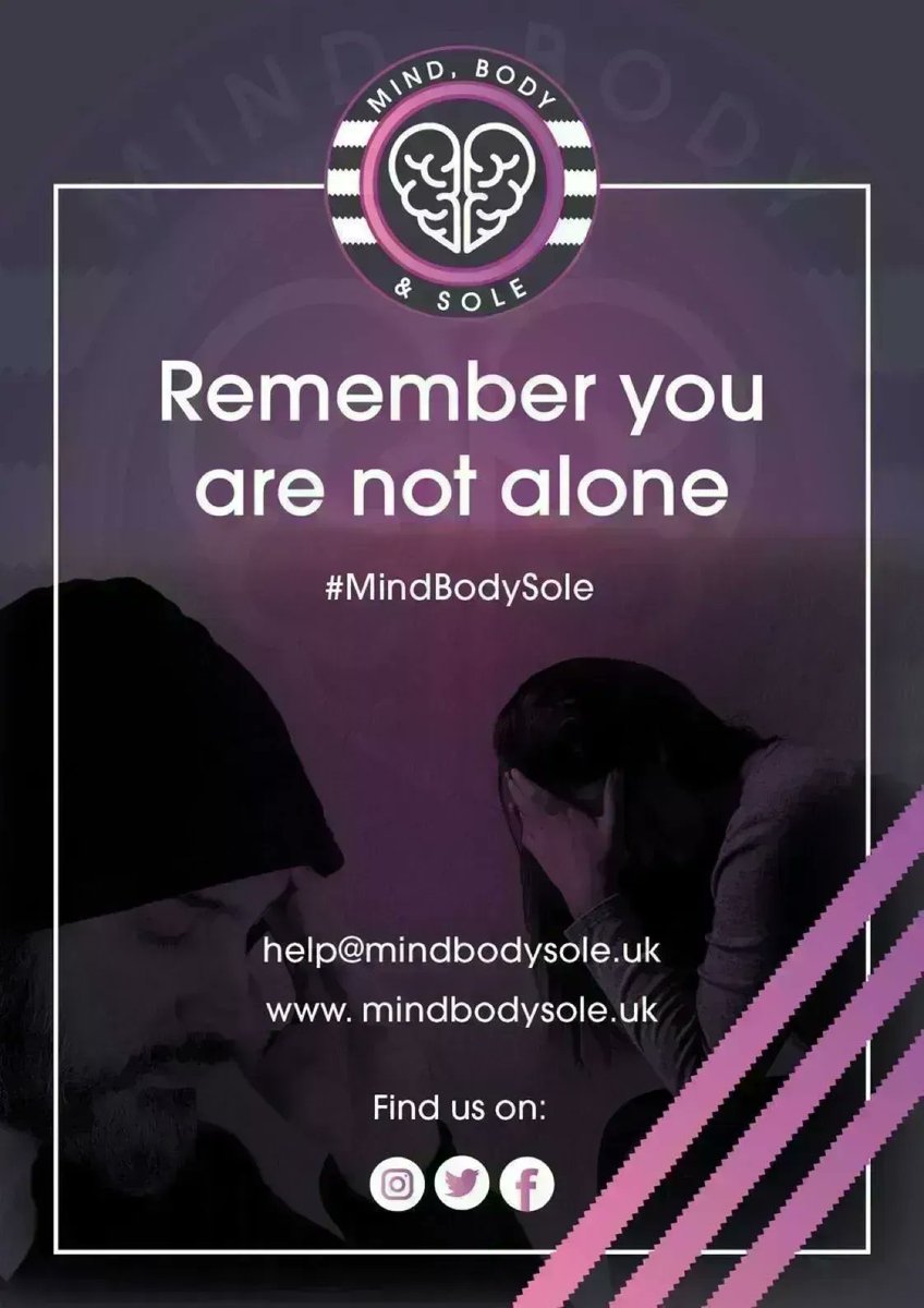 Struggling with your mental health is a daily battle. It’s ok to hold your hands up and say you are struggling. Everyone is entitled to help and support so please don’t suffer in silence. Our DMs are open if you need a chat or just somebody to listen. #ItsOkayToNotBeOkay 💜