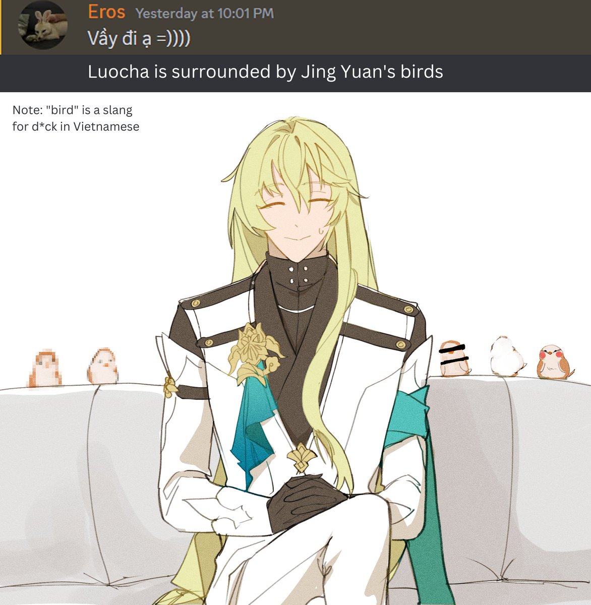 srv_ctrl's tweet image. Requested by members in the discord (1/3)
#jingluo #hsr #jingyuan #luocha