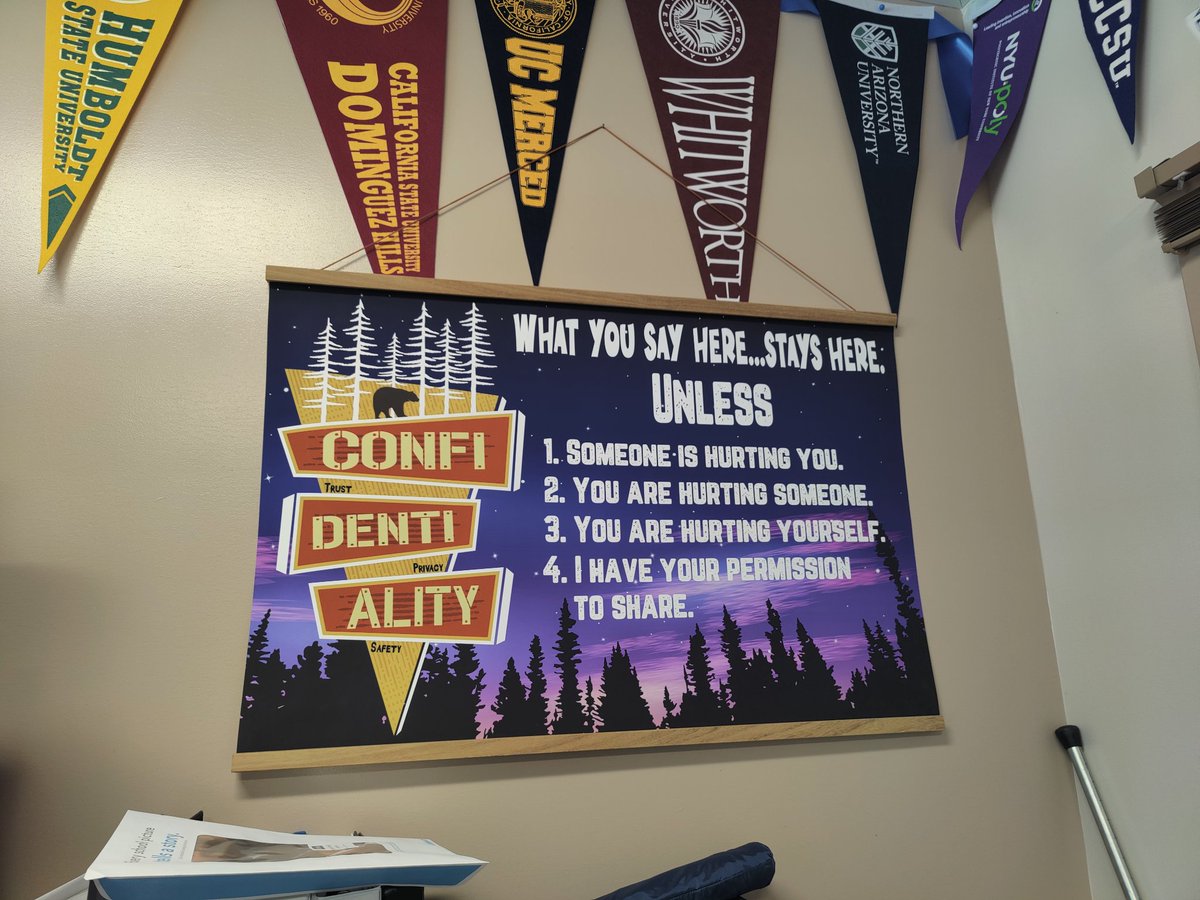Looking for a new office addition? Grab this wall hanging all about confidentiality.

etsy.com/listing/104609…

#ASCA2023 #ASCA23 #SCCHAT