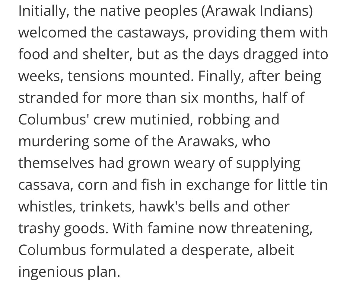 Christopher Columbus convinced an entire population of Native American’s that he had control over the Moon to make them bend to his will - Colonizer or not, bro had game fr https://t.co/UzY2C2ubna https://t.co/Z9ENbVLfjs