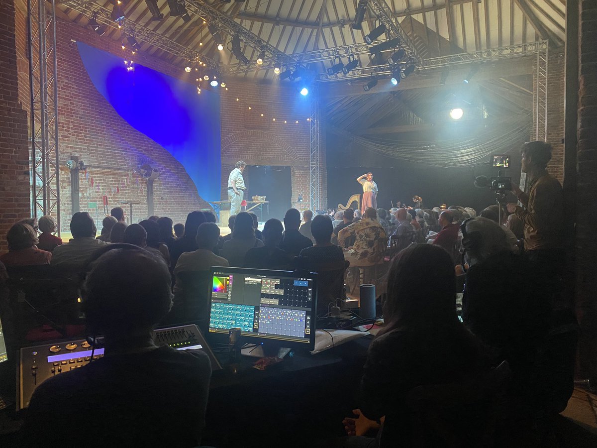 GenevieveRaghu's tweet photo. From the LX corner! Last performance of #Carmen @into_opera at the Norfolk Into Opera Festival. So special to work with this fabulous team to bring such quality opera to #Norfolk 😊 #NIOF23 #operauk https://t.co/9HXDqoxzdt