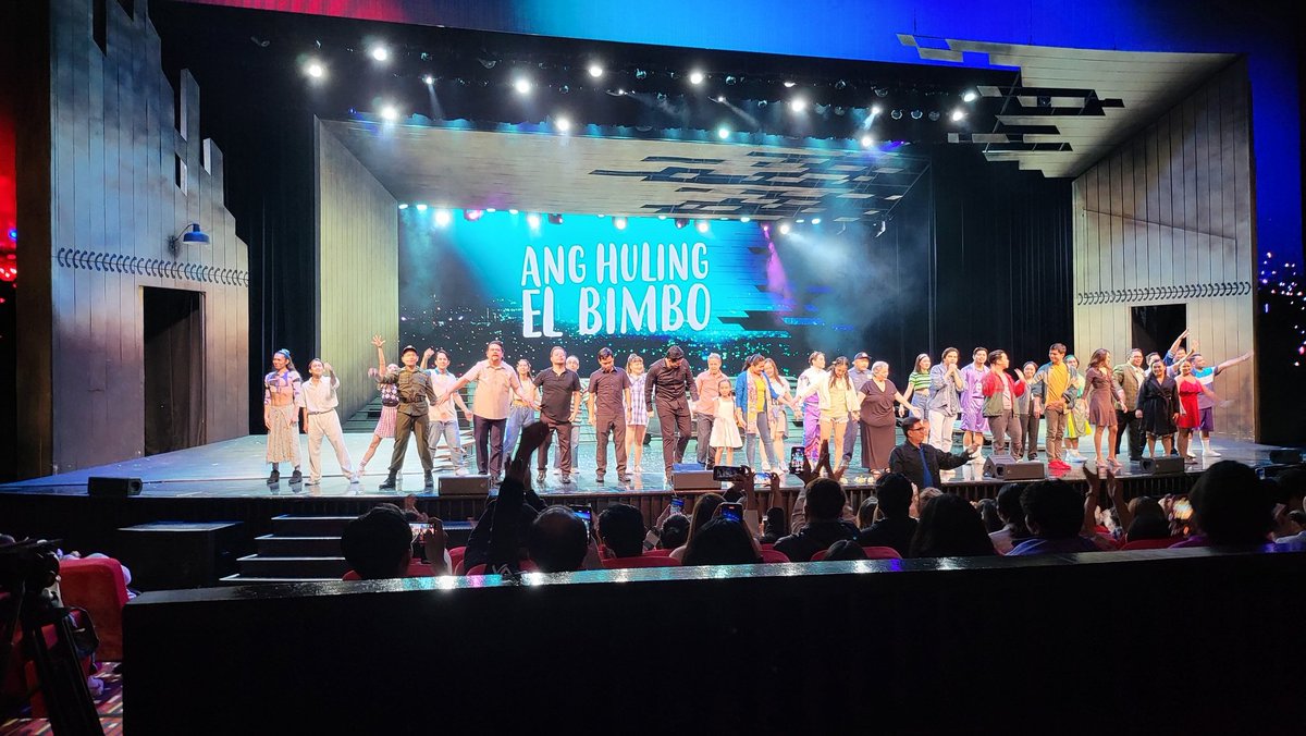 Wow! Simply WOW! Congratulations to the whole cast, staff, and crew of #AngHulingElBimbo!!! @starhuntabscbn @starmagicphils represent @BenedixRamos @_mammamiah @teetinv and thank you @jordz_andrews for the tickets!!! Last weekend na next week. @nwresorts