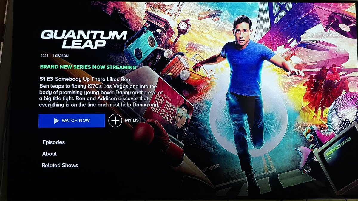 .<a href="/ParamountPlusUK/">Paramount+ UK & Ireland</a> now has the new series of Quantum Leap.