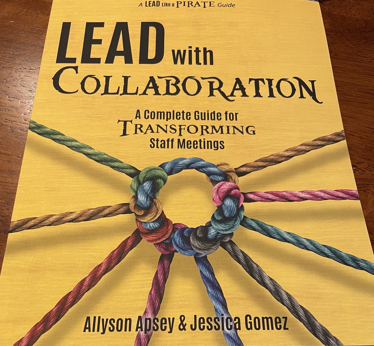 I’m so excited to dive into #LeadWithCollaboration by ⁦@AllysonApsey⁩ and ⁦@mrsjessgomez⁩ on this 115° day!  This book is 🔥🔥🔥