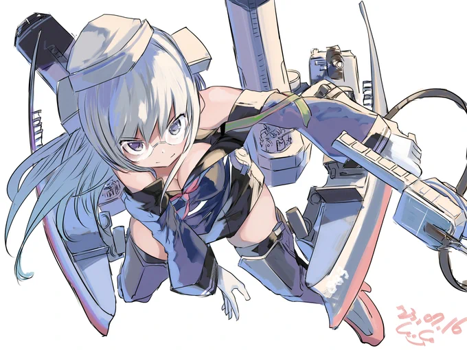 #艦これ版真剣お絵描き60分一本勝負_20230716
