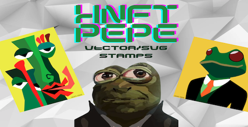 New vector/SVG piece for the HNFT Pepe Collection
Welcome     'Hot Lips Pepe' 
#bitcoin #vectorartwork #vectorart #popart #cryptoart