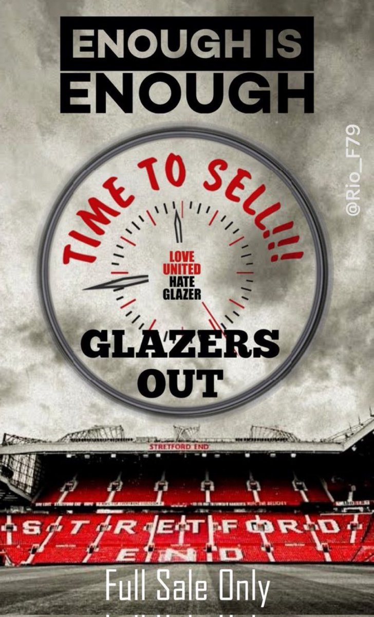 #GlazersOut #GlazersFullSaleNOW #BoycottTeamViewer #boycottMUFCsponsors #SheikhJassimInAtManUnited