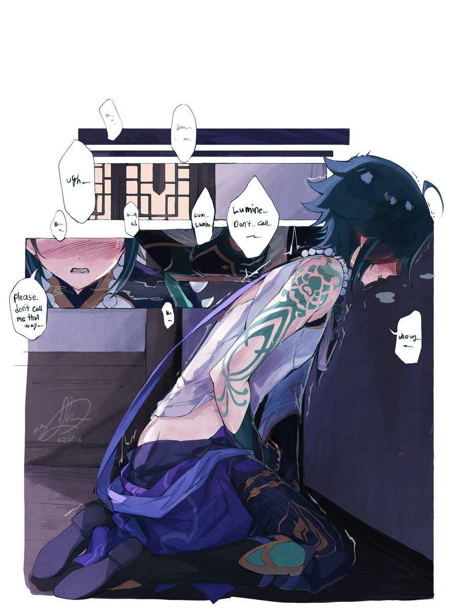 Fff_DusAn's tweet photo. 230716 R-18/NSFW  #xiaolumi
There is a little bit of genital description. 
Caution for reading under the age of 18 https://t.co/rKPTC3aNQy