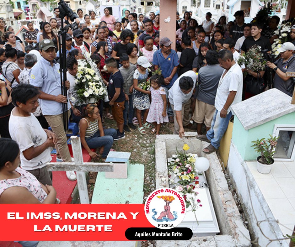 soyaquiles1's tweet photo. #Opinión || El IMSS, Morena y la muerte
Aquiles Montaño Brito
Y debemos preguntarnos: ¿conviene votar por quienes nos están matando? ¿Conviene darle el poder a un grupo al que no le interesa la muerte de cientos de miles de mexicanos por una mala política de salud? https://t.co/LpoFOWJVID