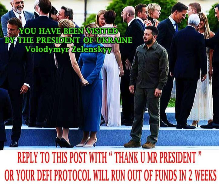 #DEFI #CAP $CAP

THANK U MR PRESIDENT