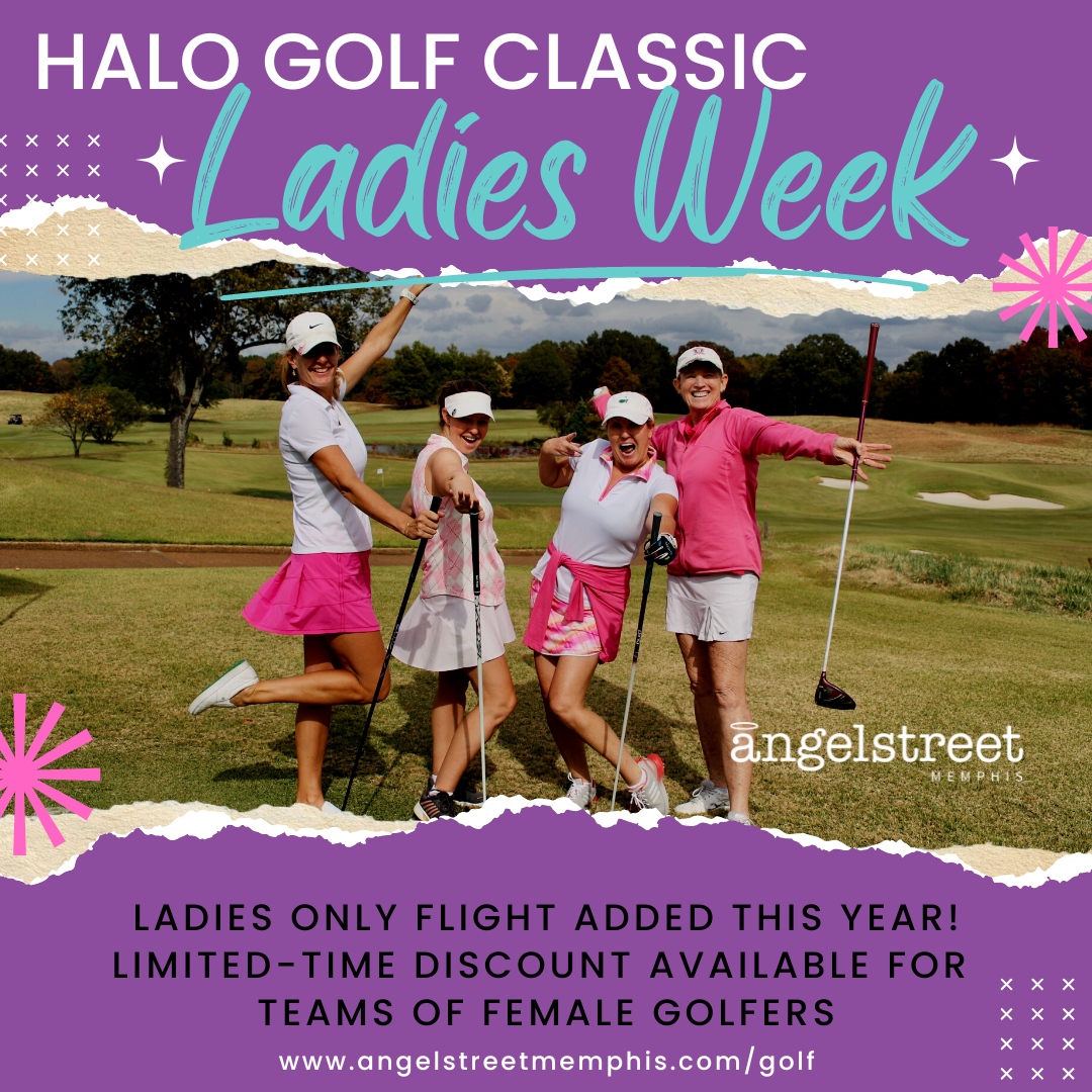 Announcing Ladies Week 2023 with discounts for female golfers to play in the Halo Golf Classic at Spring Creek Ranch on Sept. 25. Take $400 off a team of 4 female golfers registered on or before 7/23. Support an all-girl organization &amp; celebrate the ladies! Promo: 4LADIES.